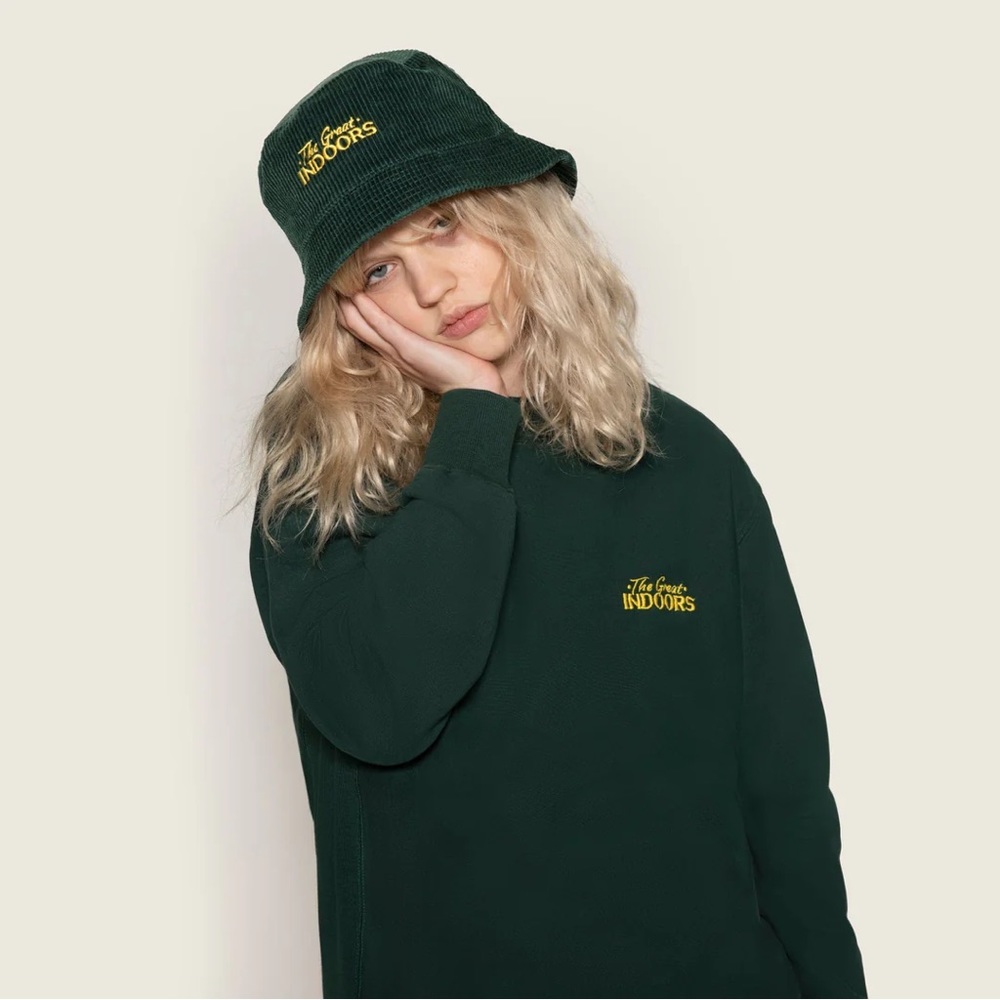 NWT Sadire Corduroy The Great Indoors Bucket Hat